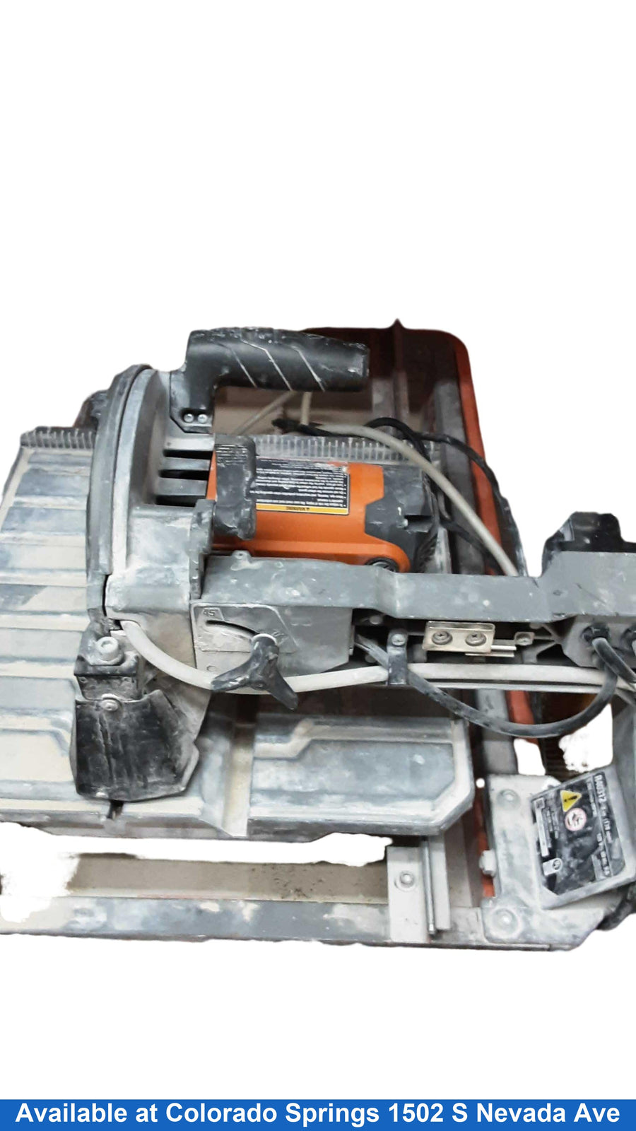 Ridgid R40312 Orange Corded Tile Saw