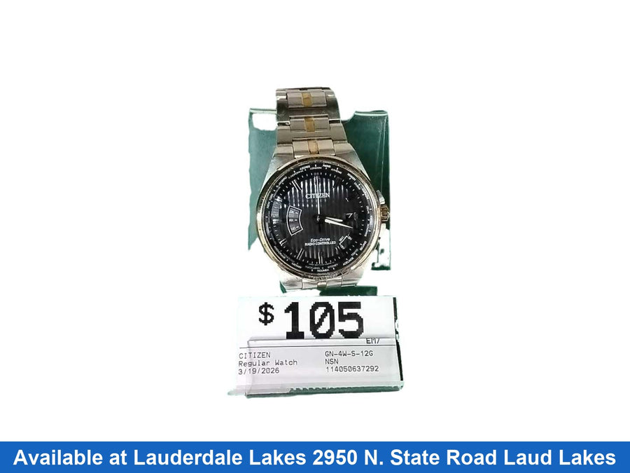 Citizen Gn-4w-s-12g Silver Regular Watch