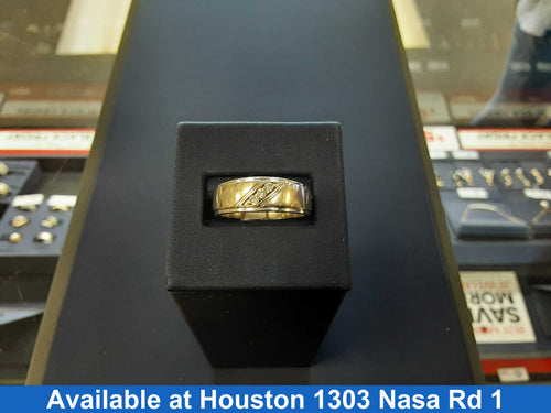 Ring - Wedding Band - White Gold 10k (.417) 5.39 grams Size 9.5
