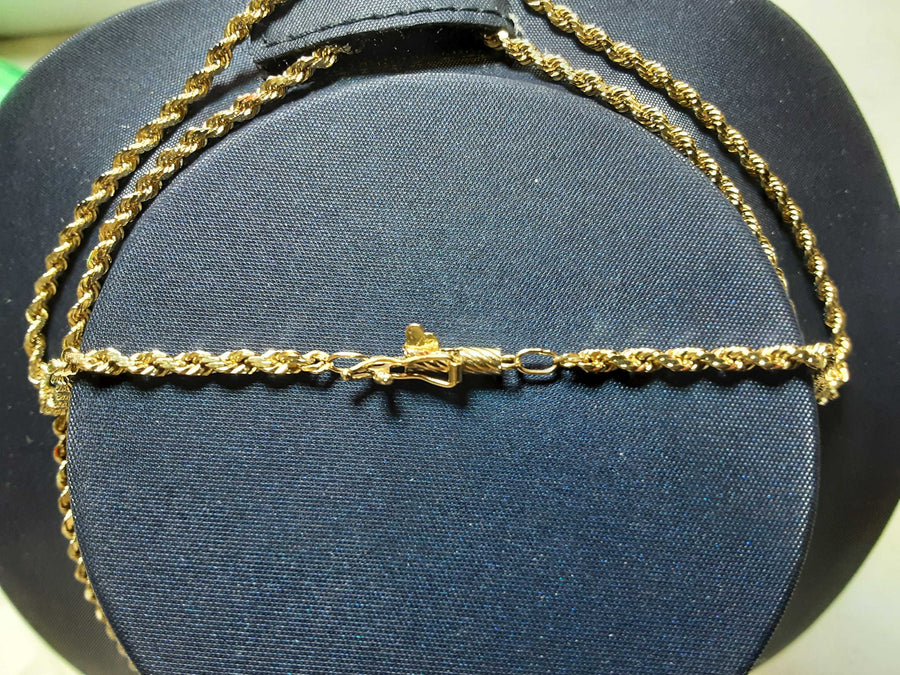 Chain - Yellow Gold 14k (.585) 12.4 grams 20 inch