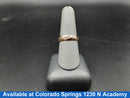 Ring - Wedding Band - Yellow Gold 10k (.417) 2.8 grams Size 8.5