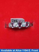 Women's Ring - White Gold 10k (.417) 2.2 grams Size 7