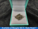 Women's Ring - Yellow Gold 10k (.417) 4.3 grams Size 7