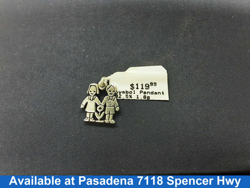 Symbol Pendant - Silver 1.8 grams