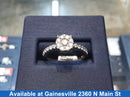 Women's Ring - Solitaire - White Gold 14k (.585) 3.3 grams Size 7.5