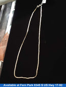Chain - Yellow Gold 14k (.585) 5.8 grams 21 inch