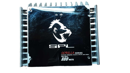 Spl Gorilla Grla 800/2 Black Car Audio Amplifier