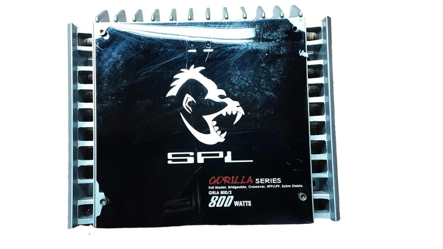 Spl Gorilla Grla 800/2 Black Car Audio Amplifier