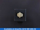 Ring - Wedding Set - White Gold 14k (.585) 9.3 grams Size 20