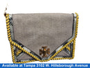 Tory Burch Kira Braided Canvas Cross-body Beige / Tan Purse / Handbag