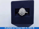 Women's Ring - White Gold 14k (.585) 3.8 grams Size 5