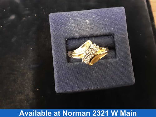 Women's Ring - Yellow Gold 10k (.417) 2.5 grams Size 9