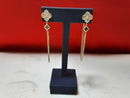 Earrings - Yellow Gold 14k (.585) 4.1 grams