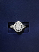 Women's Ring - White Gold 10k (.417) 3 grams Size 5.5