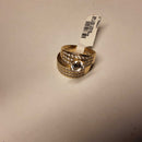 Ring - Engagement Set - Yellow Gold 14k (.585) 7.2 grams Size 8