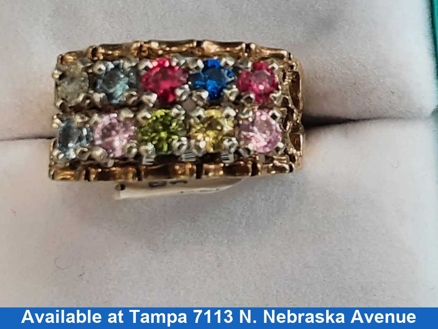 Women's Ring - Mother's - Rose Gold 10k (.417) 5.9 grams Size 8