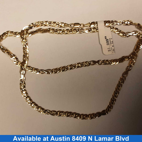 Link Chain - Yellow Gold 18k (.750) 8.5 grams 20 inch