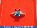 Women's Ring - Solitaire - White Gold 10k (.417) 4.2 grams Size 7