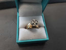 Women's Ring - Yellow Gold 10k (.417) 4 grams Size 8