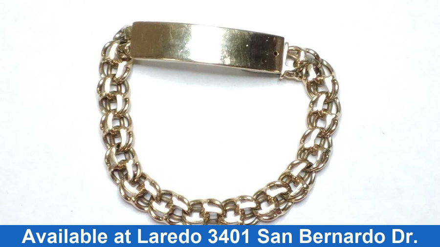 Bracelet - Yellow Gold 10k (.417) 60 grams 9 inch