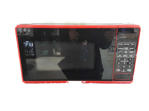 Wal-mart Stores Inc Ms8436127995-02 Red Countertop Microwave
