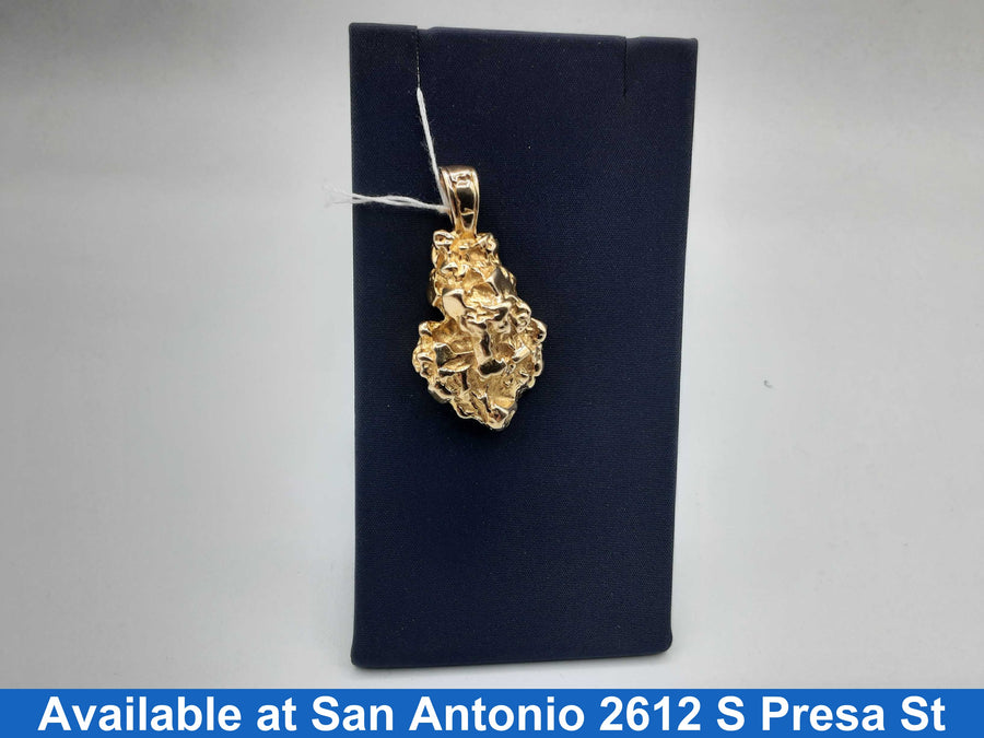 Nugget Pendant - Yellow Gold 10k (.417) 18.8 grams