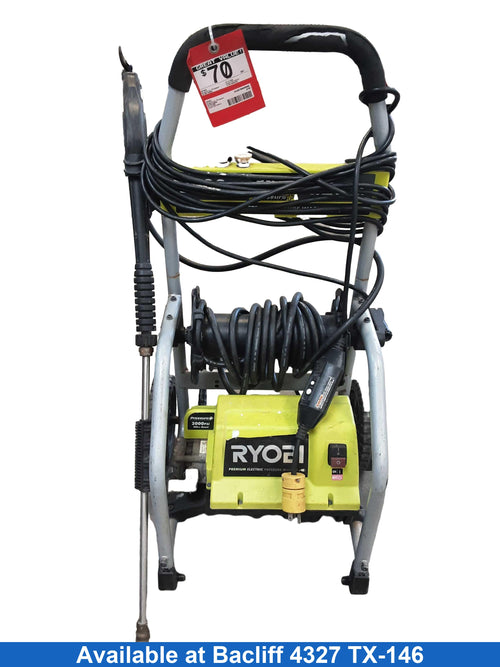 Ryobi Ry141900 Green Corded Pressure Washer