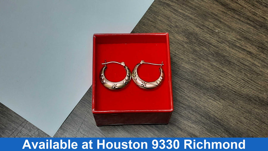 Bangle Earrings - Yellow Gold 14k (.585) 1.4 grams