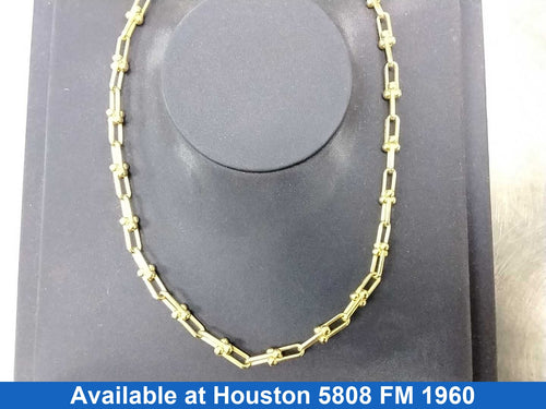 Chain - Yellow Gold 14k (.585) 15.7 grams 21 inch