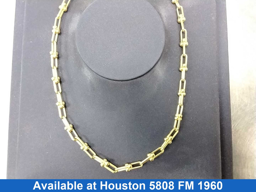 Chain - Yellow Gold 14k (.585) 15.7 grams 21 inch