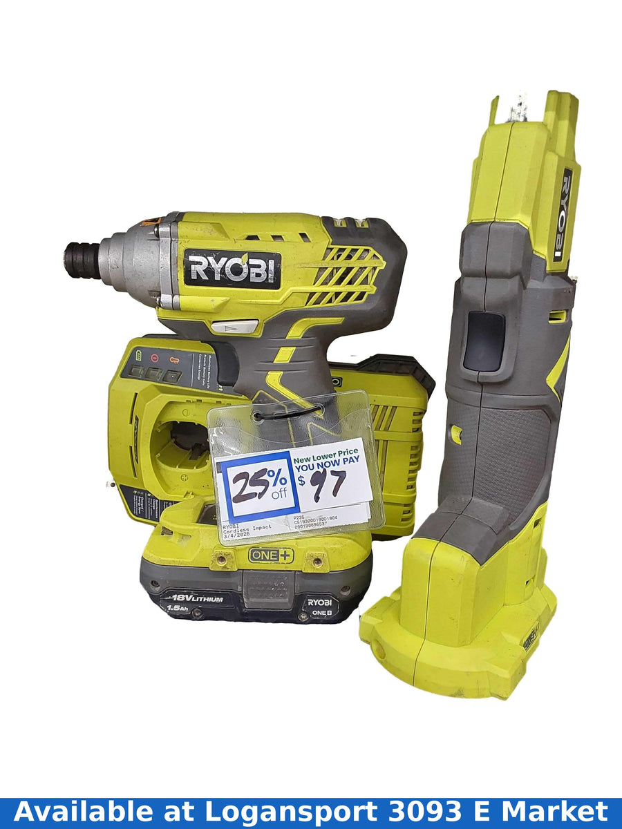 Ryobi P235 Green Cordless Impact Drill