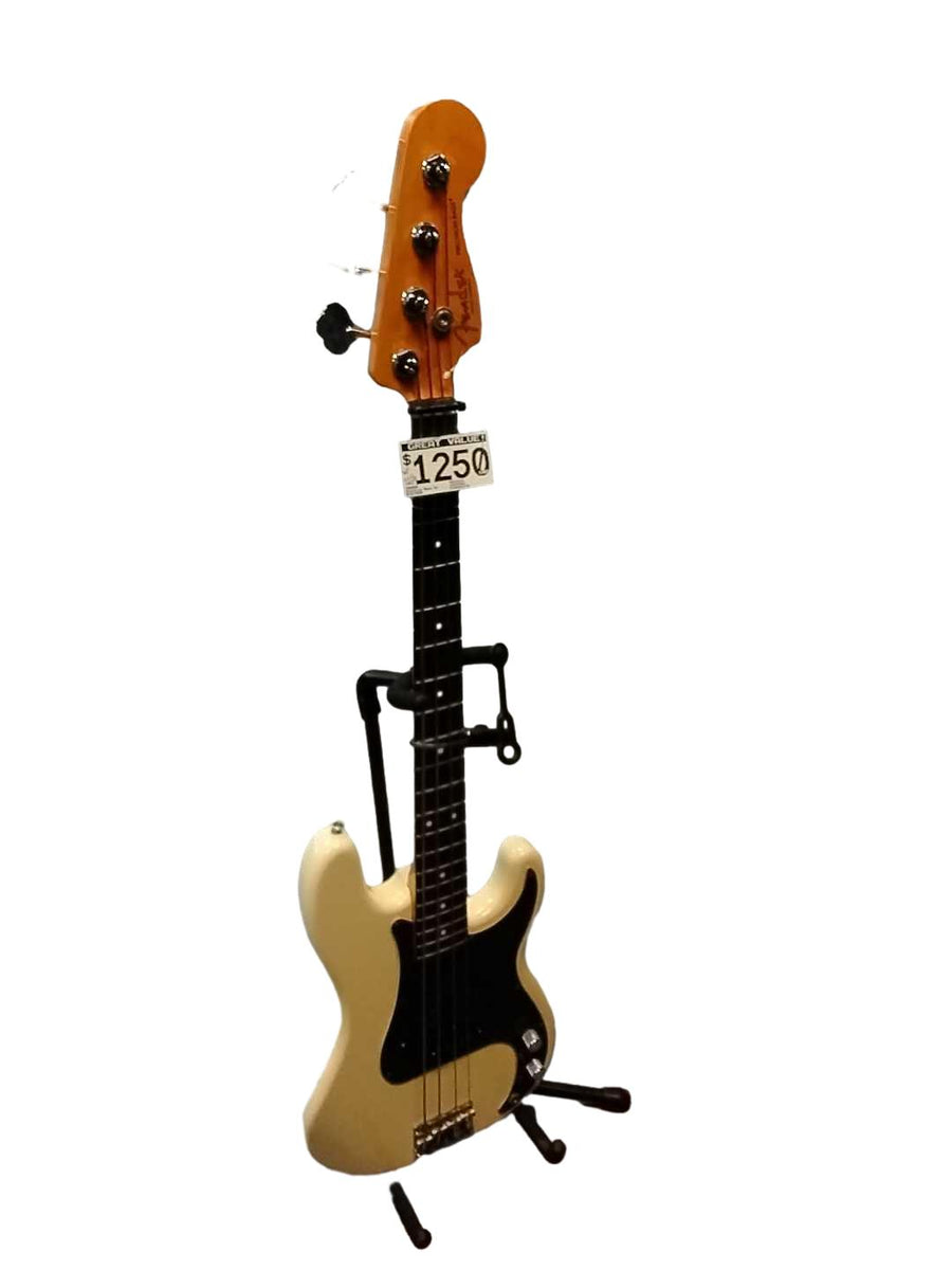 Fender Precision White Electric Bass Guitar