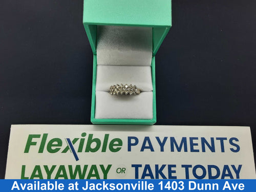 Women's Ring - White Gold 14k (.585) 4.3 grams Size 7