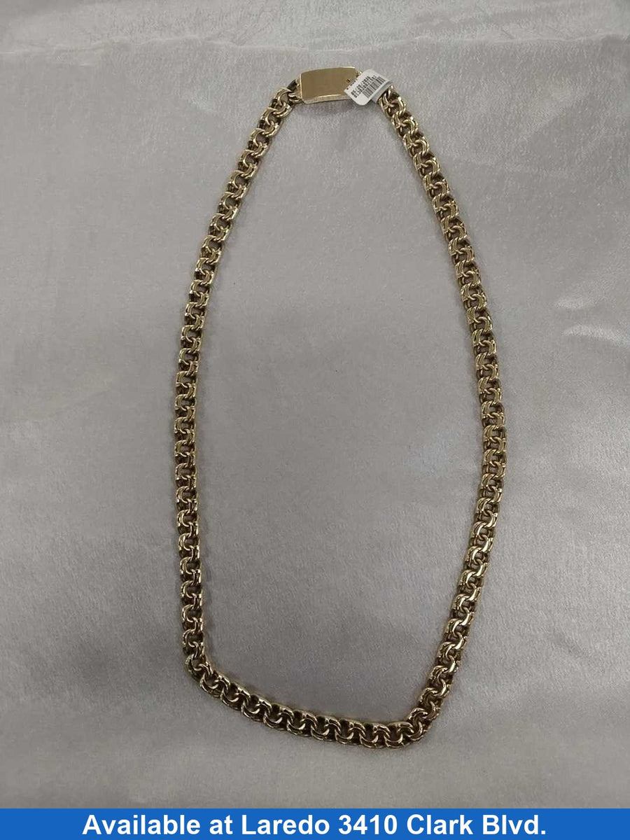 Chain - Yellow Gold 10k (.417) 95.3 grams 24 inch