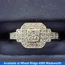 Women's Ring - White Gold 14k (.585) 2.9 grams Size 7.5