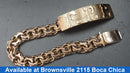 ID Bracelet - Yellow Gold 10k (.417) 49.9 grams 8 inch