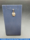 Religious Pendant - Yellow Gold 10k (.417) 0.9 grams