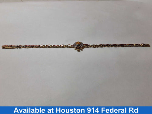 Bracelet - Yellow Gold 10k (.417) 8.9 grams 7 inch