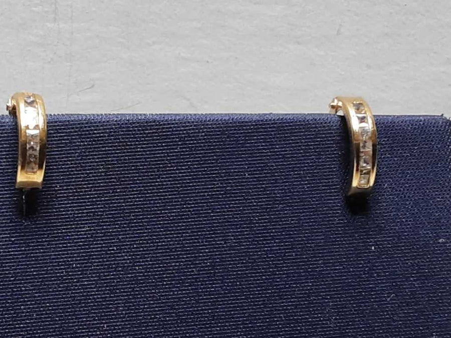 Bangle Earrings - Yellow Gold 10k (.417) 0.6 grams