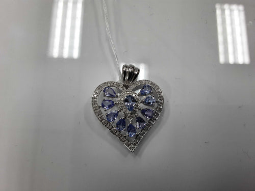 Symbol Pendant - White Gold 10k (.417) 2.6 grams