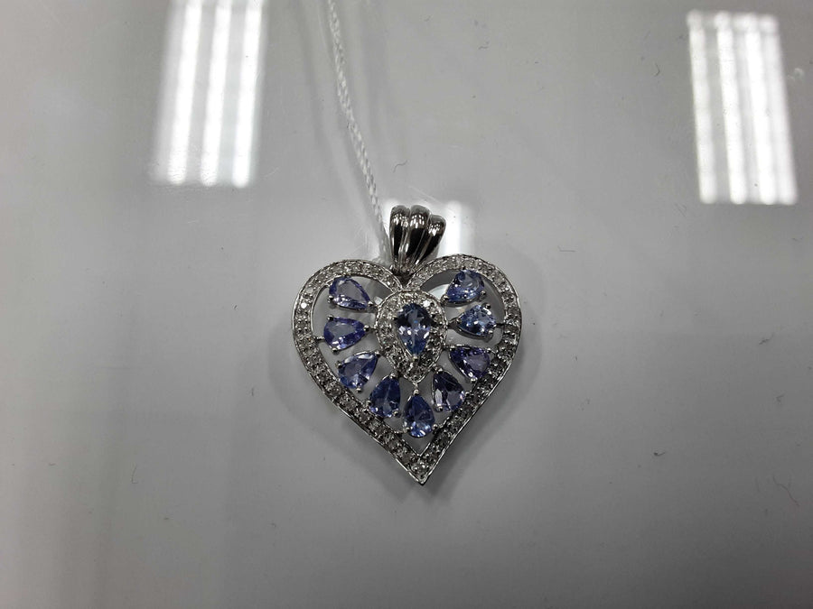 Symbol Pendant - White Gold 10k (.417) 2.6 grams