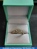 Women's Ring - Yellow Gold 14k (.585) 4.9 grams Size 8.5