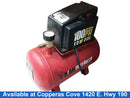 Central Pneumatic Red Electric Compressor