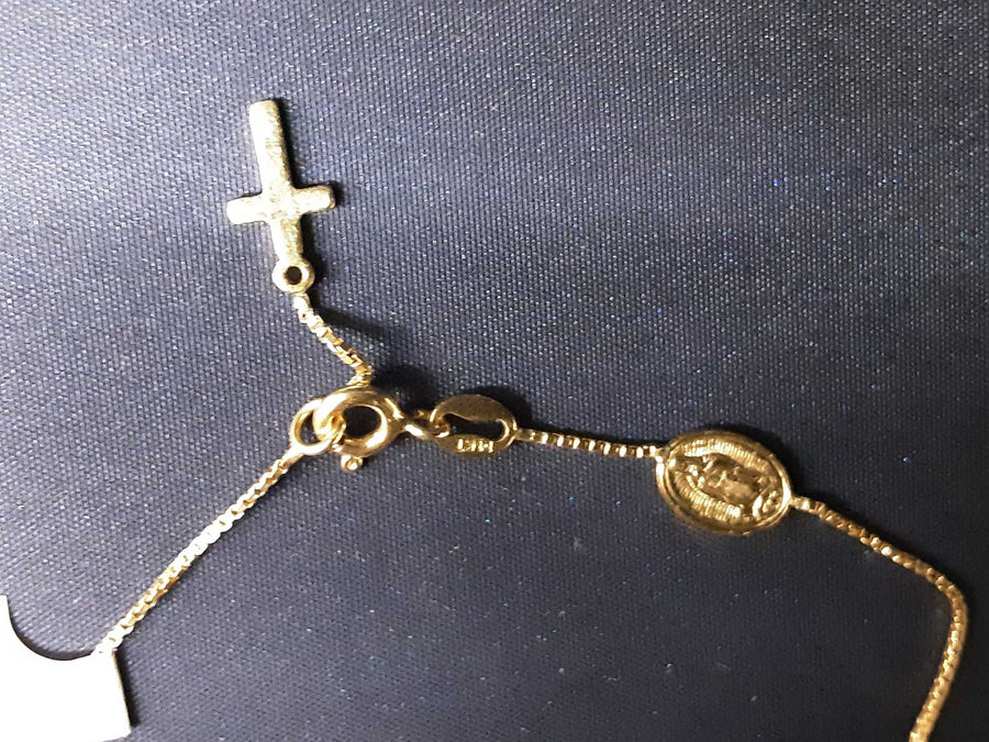 Bead Bracelet - Yellow Gold 14k (.585) 2.1 grams 6 inch