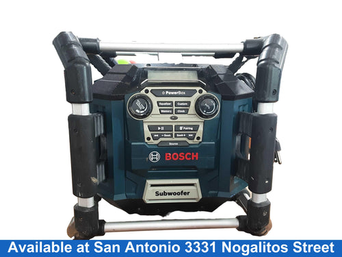 Bosch Pb360c Blue Boombox Radio