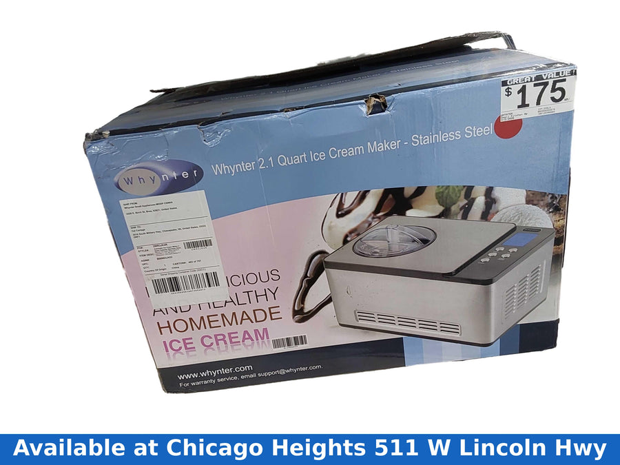 Whynter Icm-200ls White Small Kitchen Appliance