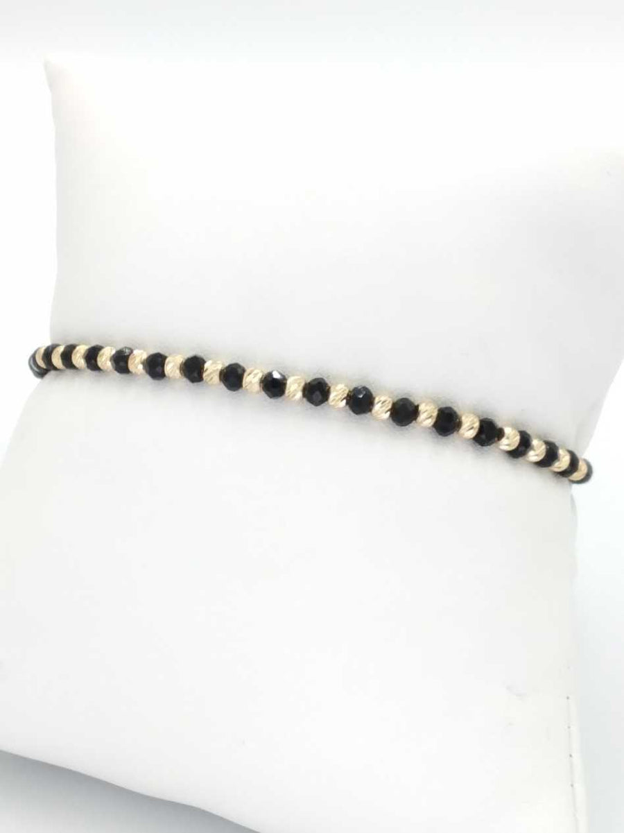 Bead Bracelet - Yellow Gold 10k (.417) 4.2 grams 8 inch