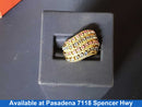 Women's Ring - Yellow Gold 14k (.585) 7.8 grams Size 20