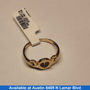 Women's Ring - Solitaire - Yellow Gold 14k (.585) 1.4 grams Size 8