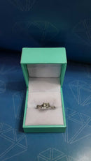 Ring - Engagement Set - White Gold 14k (.585) 2.4 grams Size 9.5